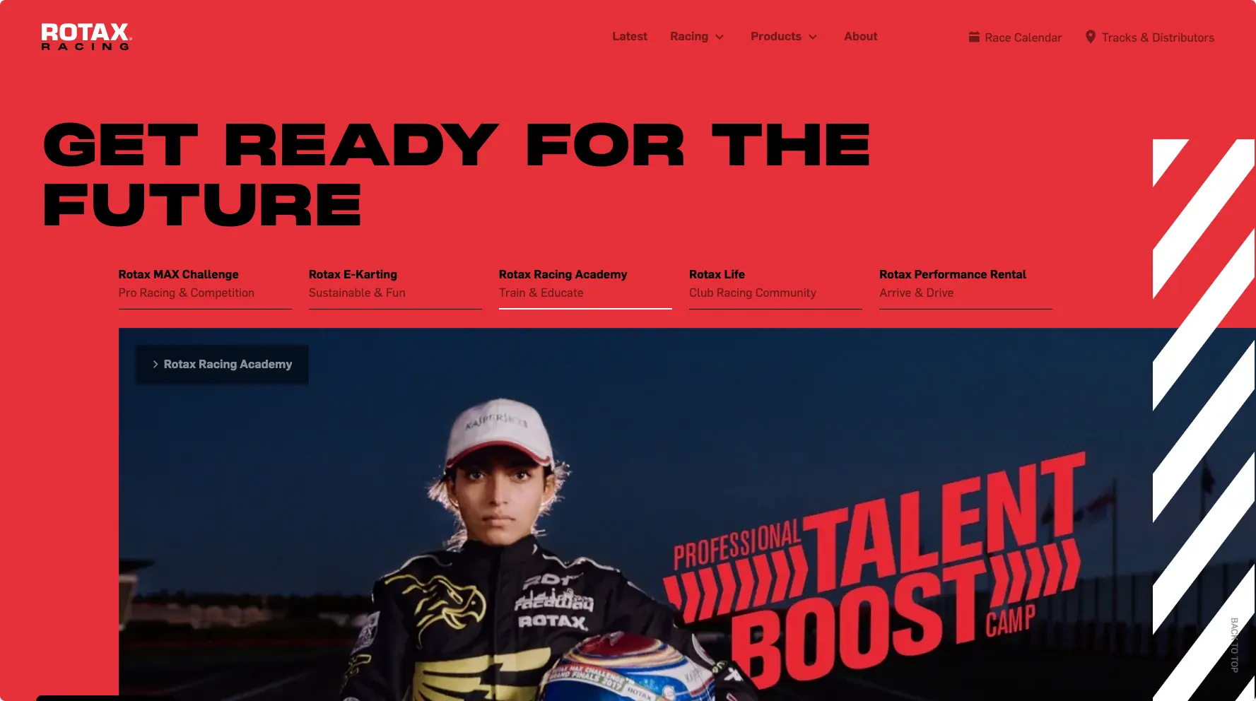 Rotax Racing Website